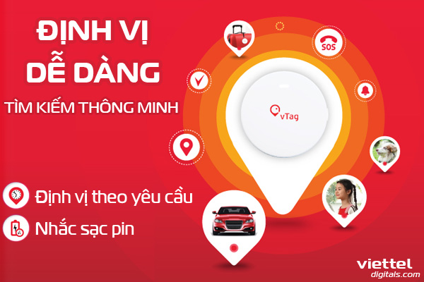 Định vị thông minh vTag Viettel