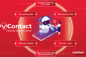 Vcontact Tổng đài đa kênh vContact - Viettel Digital