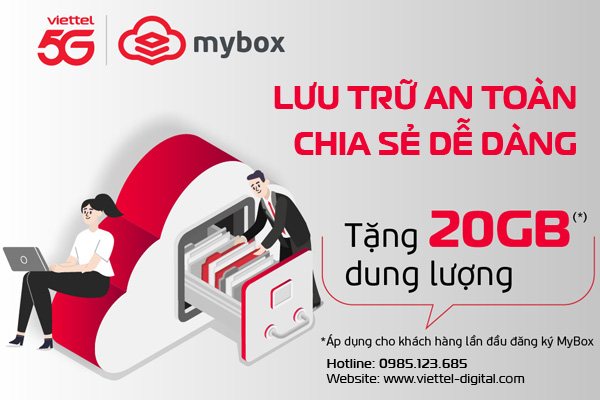 Lưu trữ cloud Mybox Viettel