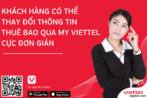 Cập nhật giấy tờ trên MyViettel