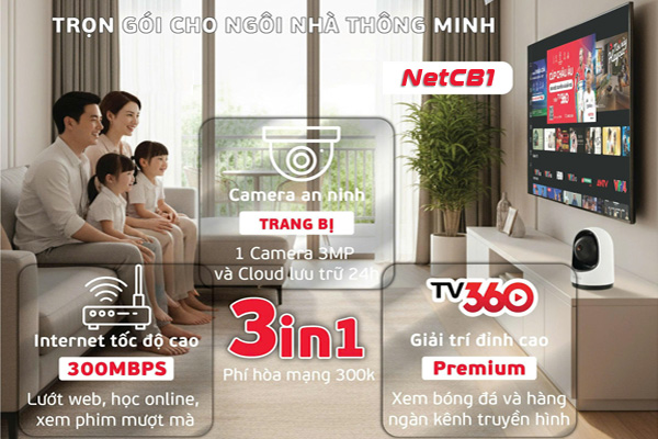 Gói combo internet NetCB1