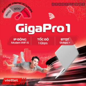 Gói cước internet Wifi GigaPro1