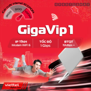 Gói cước internet Wifi GigaVip1