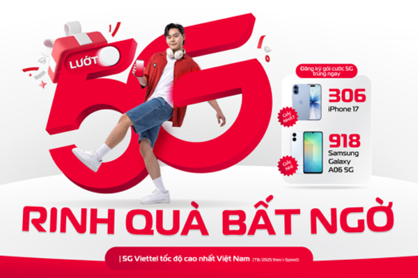 Lướt 5G Rinh Quà Bất Ngờ