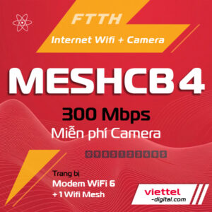 Internet wifi camera MeshCB4 Viettel