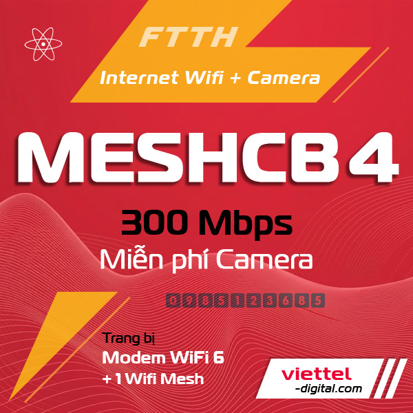 Internet wifi camera MeshCB4 Viettel