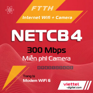 Internet wifi camera NetCB4 Viettel